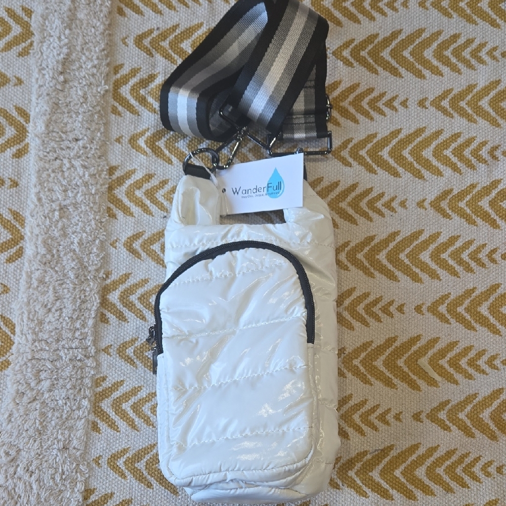 WanderFull White Crossbody Bag